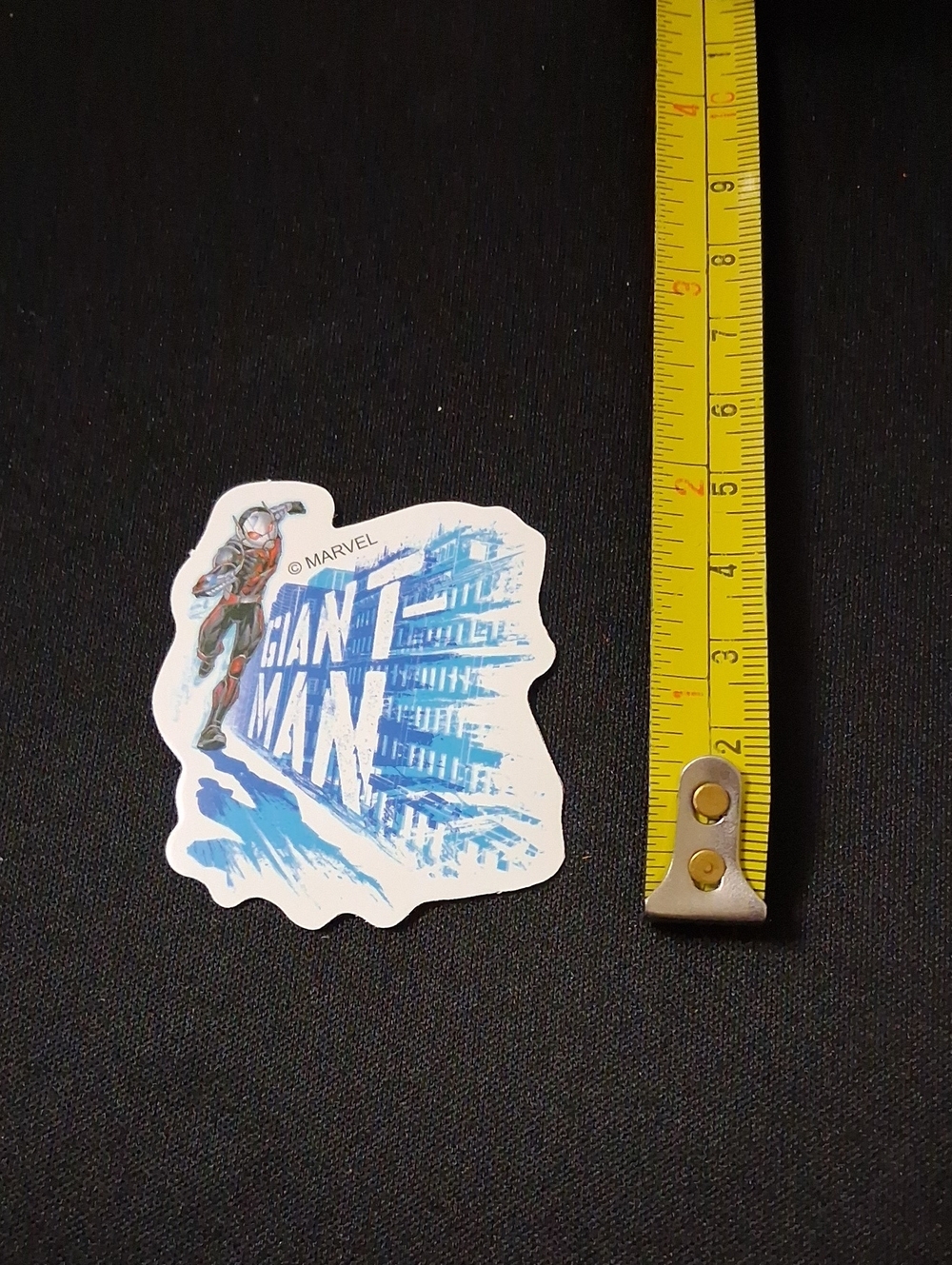 Marvel Giant-Man Waterproof Sticker in Blue and White